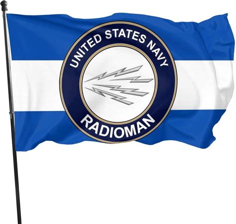 Emonye United States Navy Radioman 3x5 Foot Flag Outdoor Flags 100