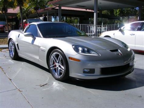 Purchase Used 2007 Corvette Z06 Machine Silver 6 Speed Low Miles Chrome