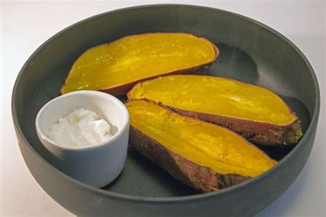 Patates douces au micro - ondes Recette
