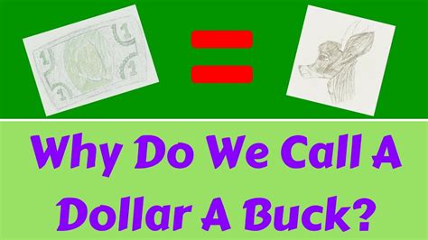 Did You Know Why Is The Dollar Called A Buck Youtube