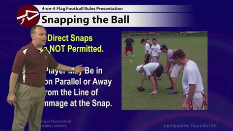 Will the family game be more contentious than the election? FSU IM 4-on-4 Flag Football Rules Presentation - YouTube