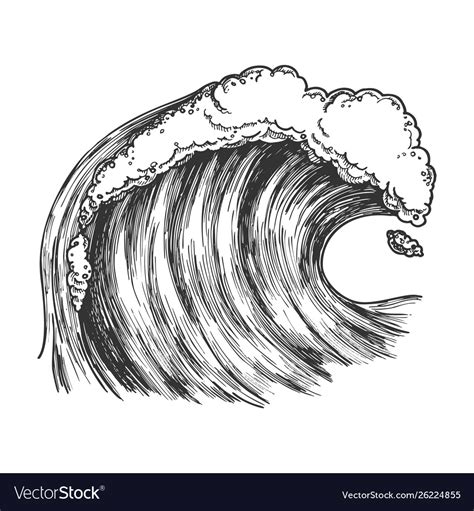 Tsunami Wave Drawing Tsunami Wave Clip Art Royalty Free Gograph