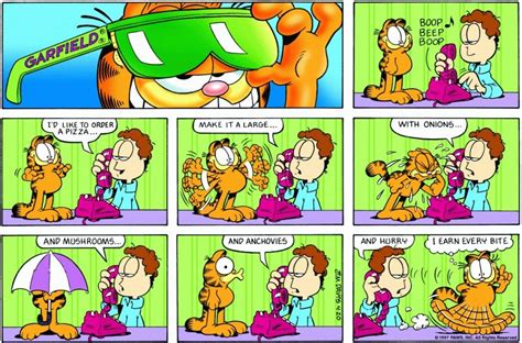 The Garfield Daily Comic Strip For April 20th 1997 Garfield Comics
