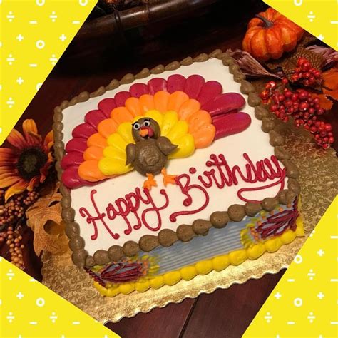 Thanksgiving Birthday Cake I Made Today 😊🦃 Eatmorecake 🦃 Lol Cake Buttercream Cakedecorator