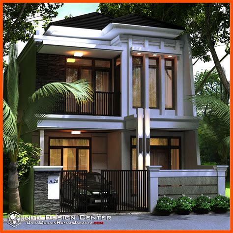 Atau kalian bisa menambahkan bangunan untuk garasi didepan rumah dengan pintu kayu. Gambar Rumah Minimalis Di Jakarta, Jasa Desain Rumah ...