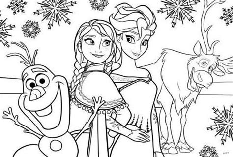 Gambar Mewarnai Frozen Frozen Coloring Elsa Coloring Pages Frozen