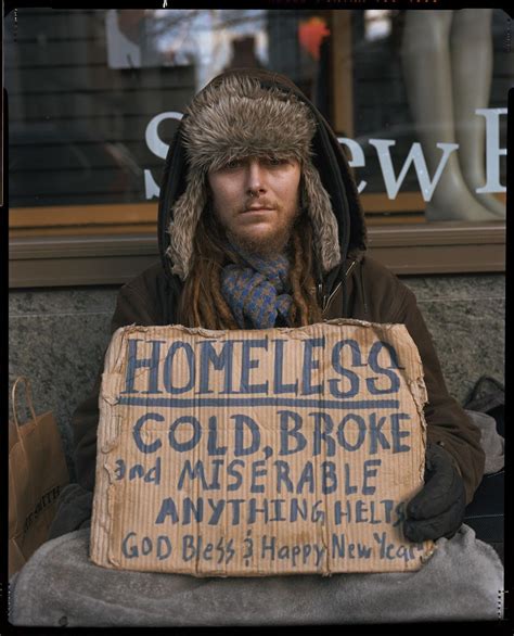 Famed Photographer Gives A Face To New Yorks Homeless Population In