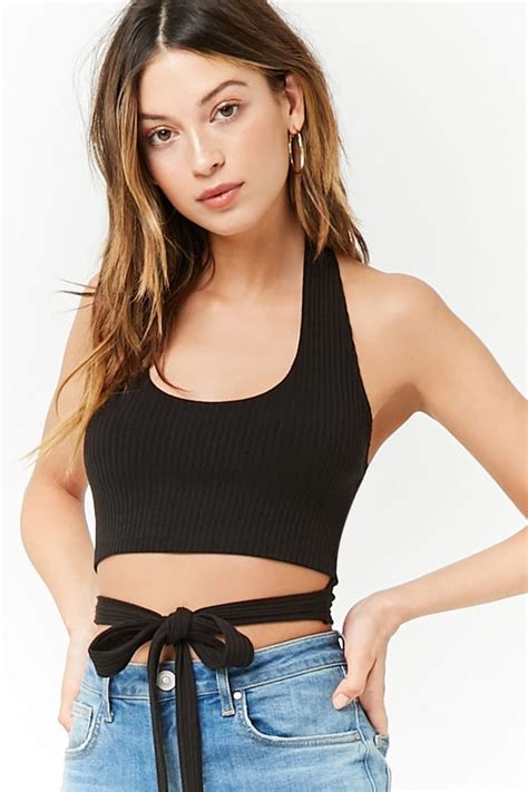 Product Nameribbed Halter Neck Crop Top Categorytopblouses Price7