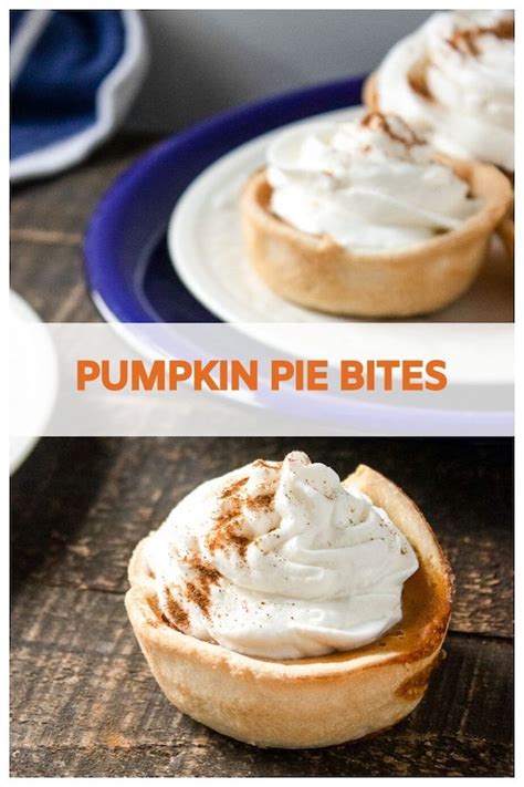 Pumpkin Pie Bites Recipe From Val S Kitchen