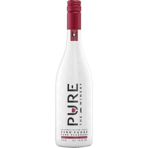 Pure The Winery Red Wine 750ml Woolworths