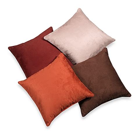 I have will never shop at bed bath and beyond again! Suede 20-Inch Square Throw Pillow - Bed Bath & Beyond
