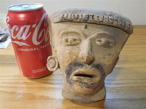 remojadas head pre columbian ancient artifact antiquity mayan olmec toltec in 2022 ancient