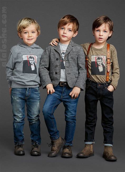 Alalosha Vogue Enfants Dolce Gabbana Fw2015 Boyswear Kids Outfits