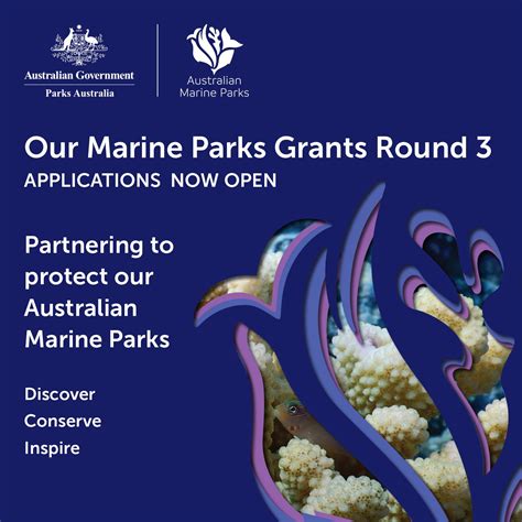 Our Marine Parks Grants Round Three Now Open Australian Marine Parks