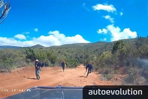 Watch Toyota Land Cruiser Helps Couple Escape Machete Wielding Bandits