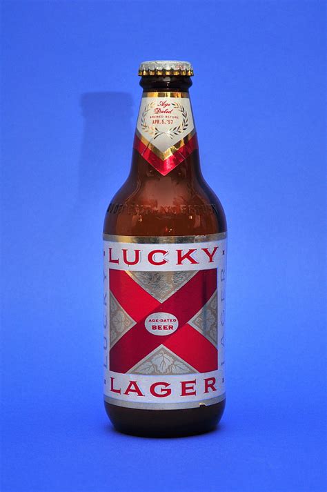 Lucky Lager Beer Bottle National Museum Of American History