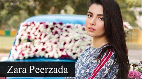 Pakistani Singer Zara Peerzada Biography Youtube