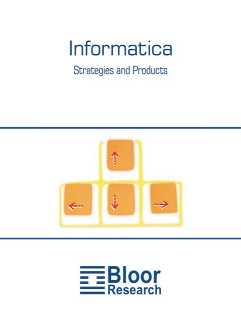 Informatica Products And Strategies Bloor Research