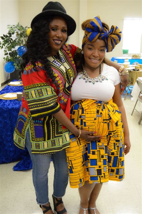 It's a chance to show your expecting friend or relative how well you know them. #Wraplife scarf #Diyanu skirt #dashikipride Coming to ...