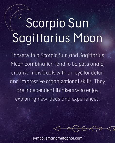 12 Scorpio Sun Sagittarius Moon Personality Traits