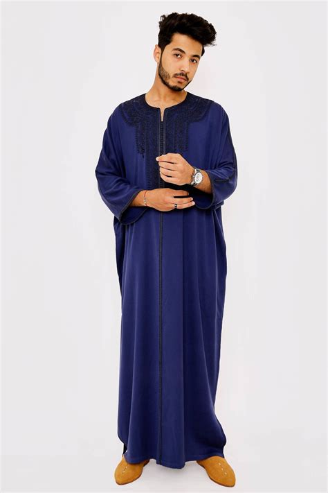 Kaftan For Men Moroccan Djellaba Men Caftan Hiver Kaftan Etsy