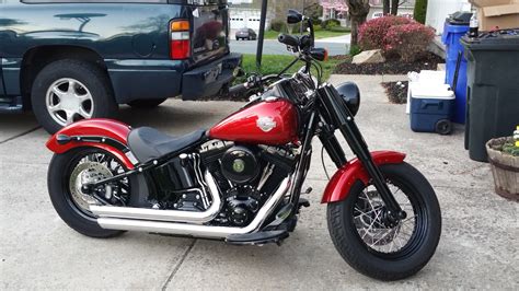 2013 harley davidson fls softail slim. 2013 Harley-Davidson® FLS Softail® Slim (Ember Red Sunglo ...