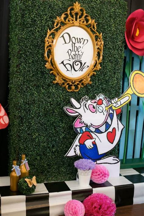 Guests will be going mad when they see your party decorated with these tea party supplies! Kara's Party Ideas Alice In Wonderland Birthday Party ...