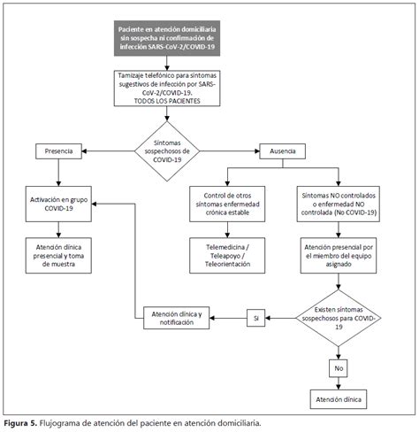 Figura Flujograma De Atenci N Del Paciente En Atenci N Domiciliaria