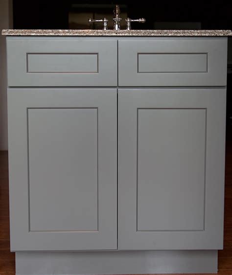 Buy bathroom vanity cabinets online at thebathoutlet · free shipping on orders over $99 · save up to 50%! Stone Grey Shaker Bathroom Vanities | RTA Cabinet Store
