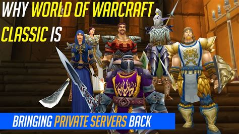 Here is the list of the best private server. Why World of Warcraft Classic Is Bringing Private Servers ...