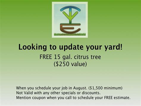 August Newsletter Newsletters You Call Citrus Trees