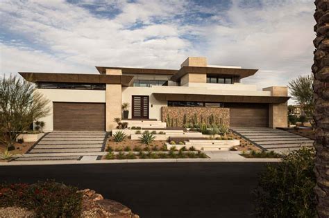 Phenomenal desert contemporary showcase home in Nevada