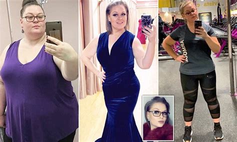 Woman Reveals How She Was Inspired To Lose Half Her Body Weight In
