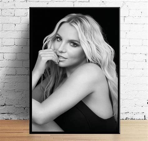 Britney Spears Poster Canvas Painting Wall Art Poster Home Etsy