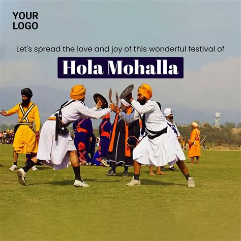 Hola Mohalla Marketing Poster Maker