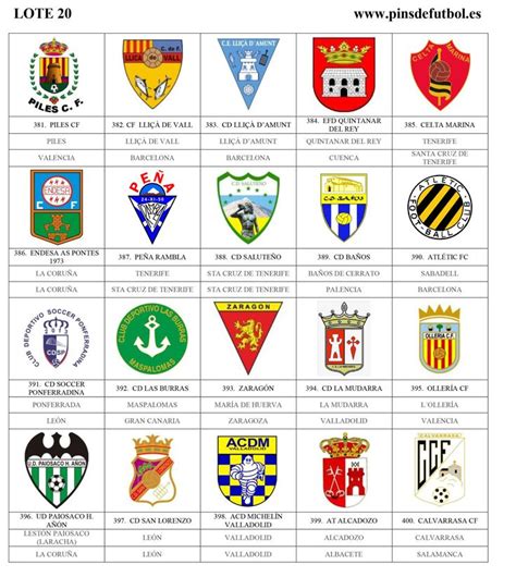Lotes Pins Fútbol Pins De Escudosinsiginas De Equipos De Fútbol