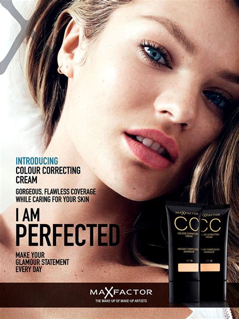 Candice Swanepoel Max Factor Campaign Advertising