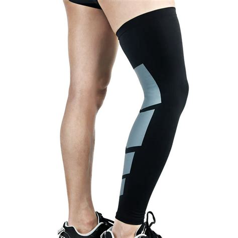 Cfr Compression Leg Sleeves For Men Women Full Length Stretch Long Sleeve With Knee Support