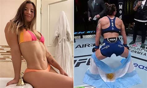 Ufc Star Ailin Perez Makes Her Onlyfans Account Free To Celebrate Her Win Over Lucie Pudilova