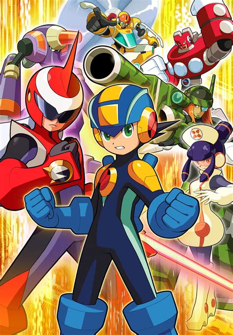 Mega Man Mega Man Volnutt Capcom Art Gallery