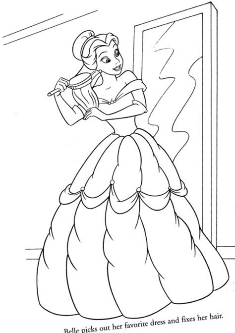 Coloring pages, coloring pages of disney characters, coloring pages to print, disney coloring pages, disney princess coloring pages bookmark. Get This Belle Disney Princess Coloring Pages Printable ...