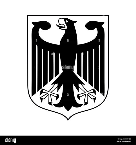 Escudo De Alemania Icono De Estilo Sencillo Imagen Vector De Stock Alamy