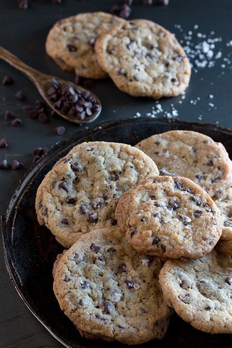 Crispy Chewy Chocolate Chip Cookies Bake Love Give