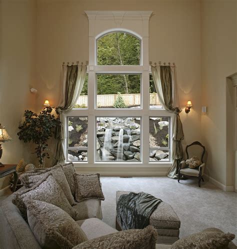 Half the room is done. What a view! This living room is perfect for relaxing and soaking in some natural light. The ...