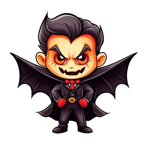 Lindo Drácula Calabaza Halloween Dibujos Animados Vector Ilustración