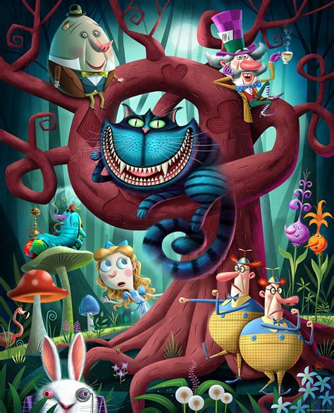 Dean Macadam Alice In Wonderland Illustrations Alice In Wonderland
