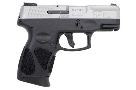 Taurus G2c 9mm Sub Compact Pistol With Stainless Slide Cosmetic