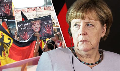 Humiliation For Angela Anti Migrant Party Trump Merkel S Party In German Election World