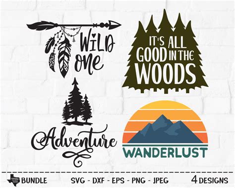 Outdoors Bundle Outdoor Svg So Fontsy