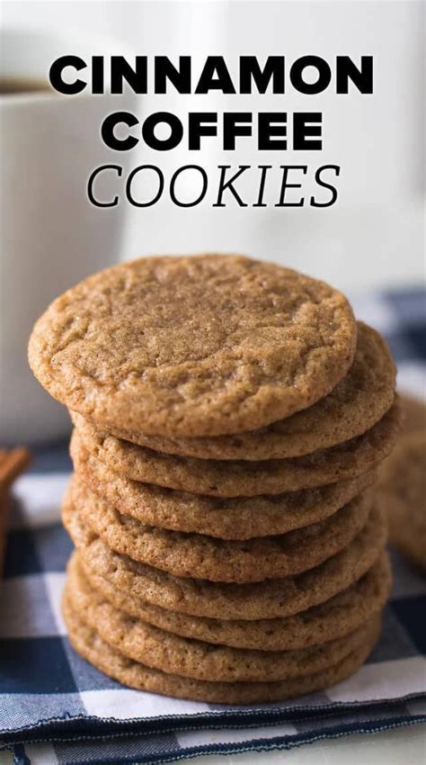 cinnamon coffee cookies recipe coffee cookies recipe desserts easy cookie recipes